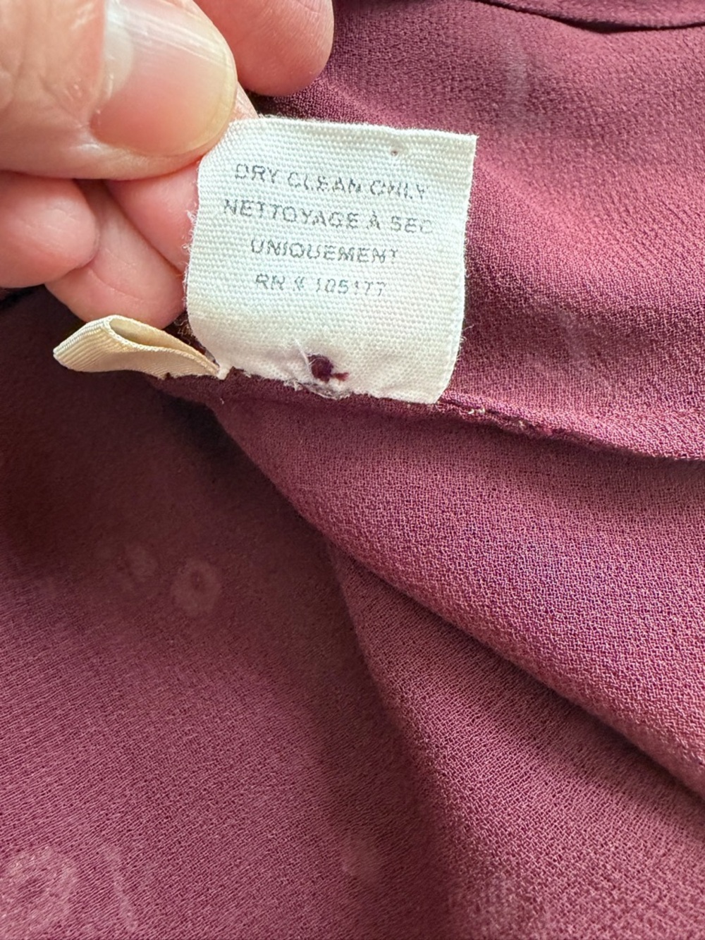 ULLA JOHNSON Gita Silk Embroidered Floral Drop Waist Boho Dress Bordeaux Size 6 - Picture 14 of 16
